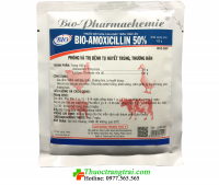 BIO - AMOXICILLIN 50% 100GR ( bịch 10 gói = 1KG )