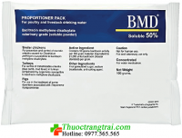 BMD SOLUBLE 50% - MỸ 100GR ( Đặc trị viêm ruột hoại tử )