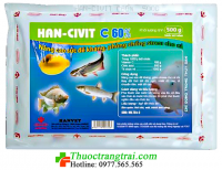 HAN-CIVIT C 60%- 10 KG ( Vitamin C chống nóng và tăng sức đề kháng cho cá, tôm, ếch, ba ba ... )